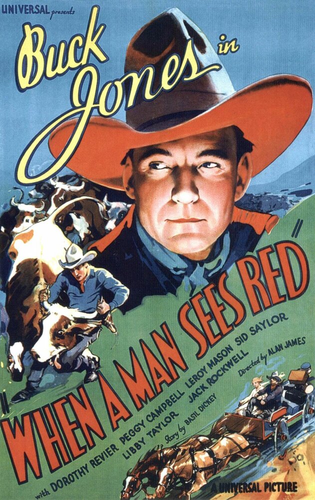 When a Man Sees Red (1934) постер