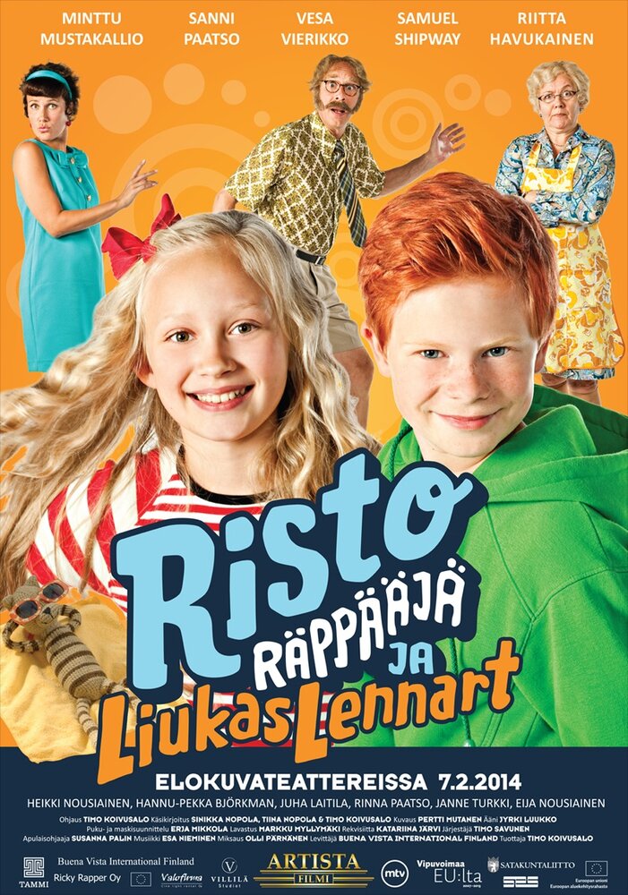 Рикки Рэппер и ловкий Леннарт (2014) постер