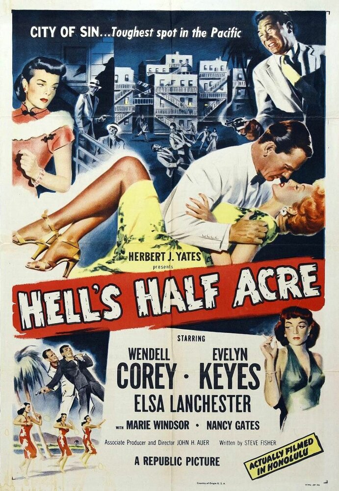 Hell's Half Acre (1954) постер