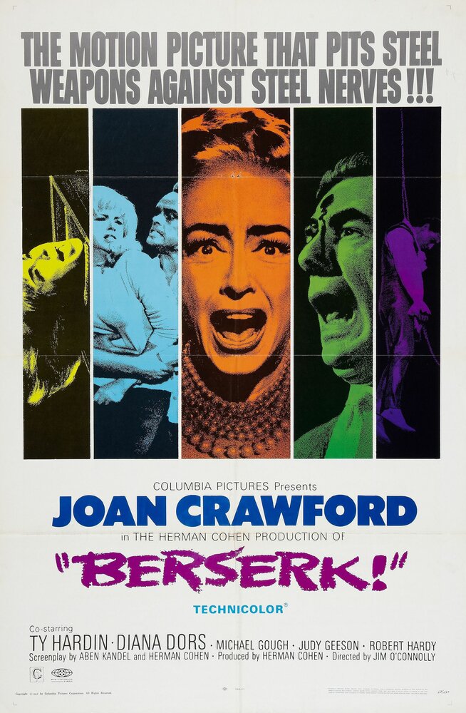 Берсерк! (1967) постер