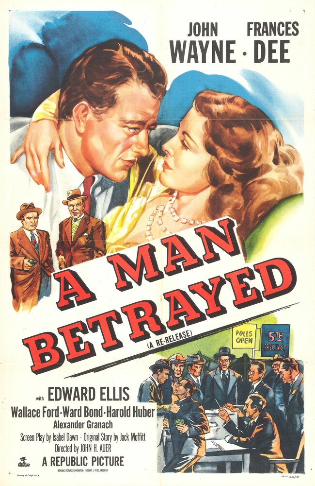Человек, которого предали (1941) постер
