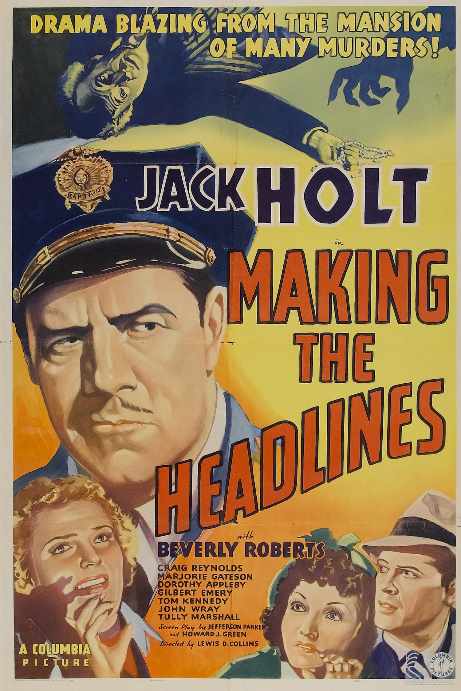 Making the Headlines (1938) постер
