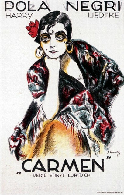 Кармен (1918) постер