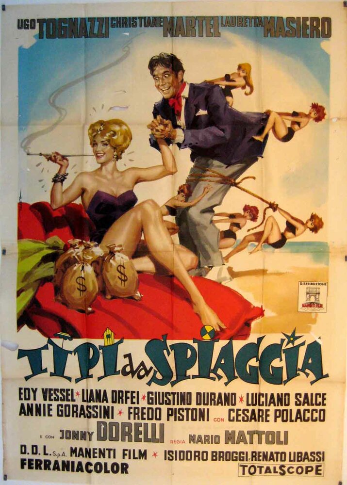 Типы с пляжа (1959) постер