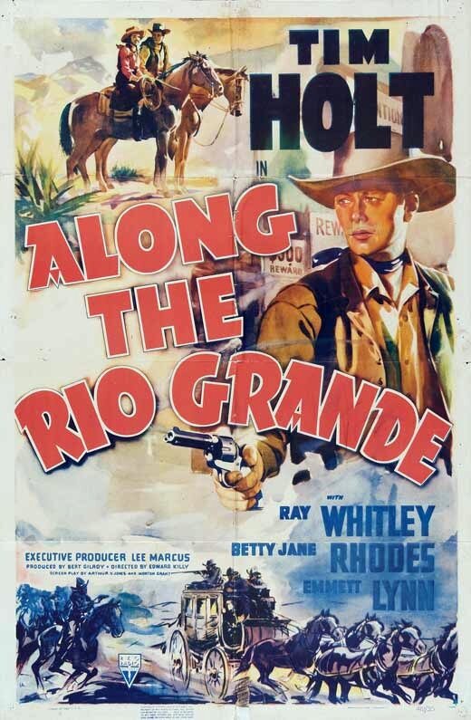 Along the Rio Grande (1941) постер