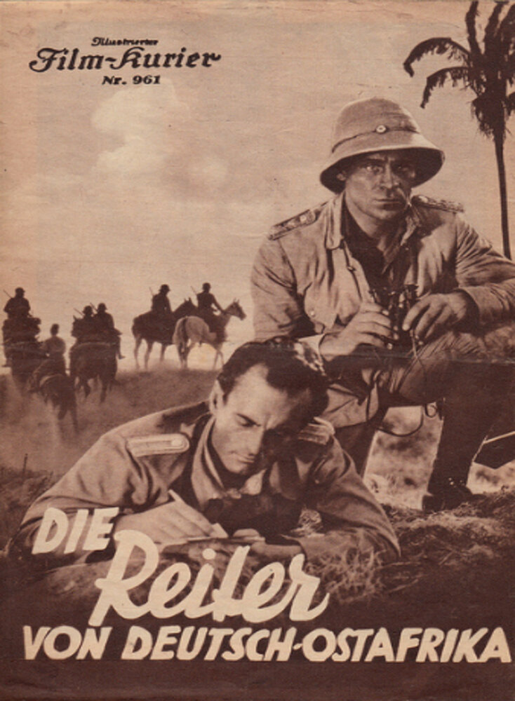 Всадники германской Восточной Африки (1934) постер
