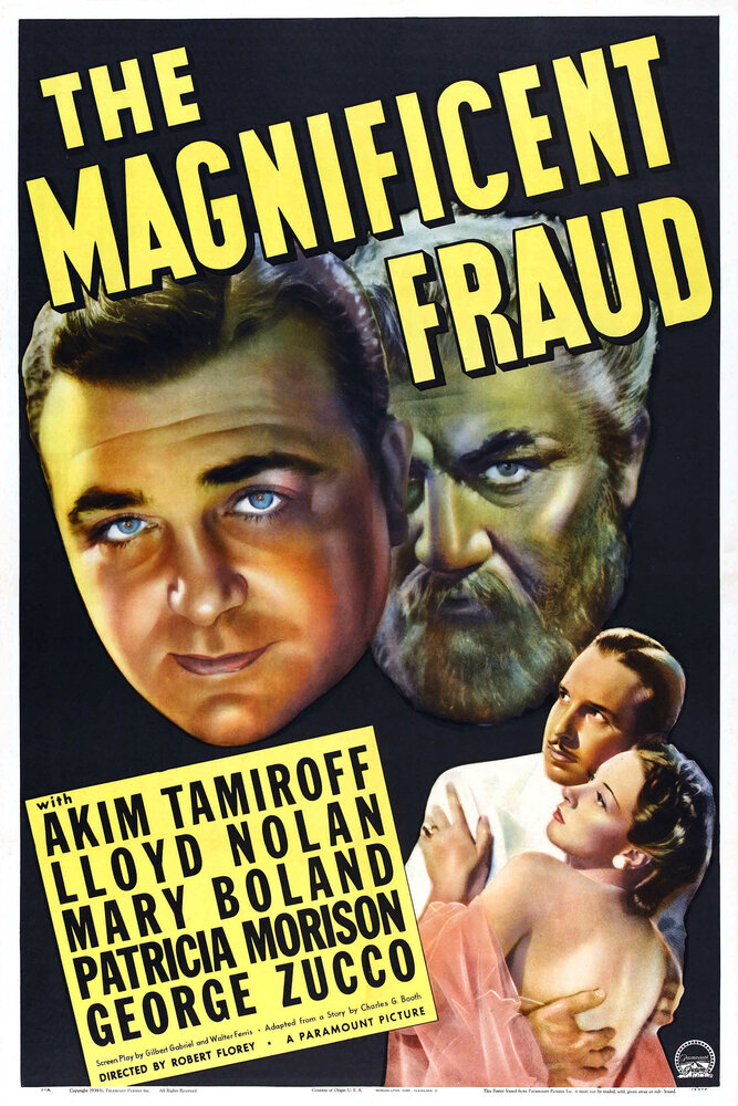 The Magnificent Fraud (1939) постер