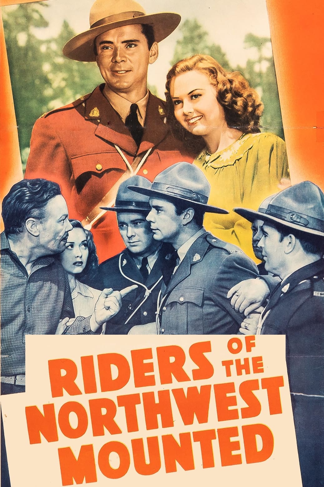 Riders of the Northwest Mounted (1943) постер