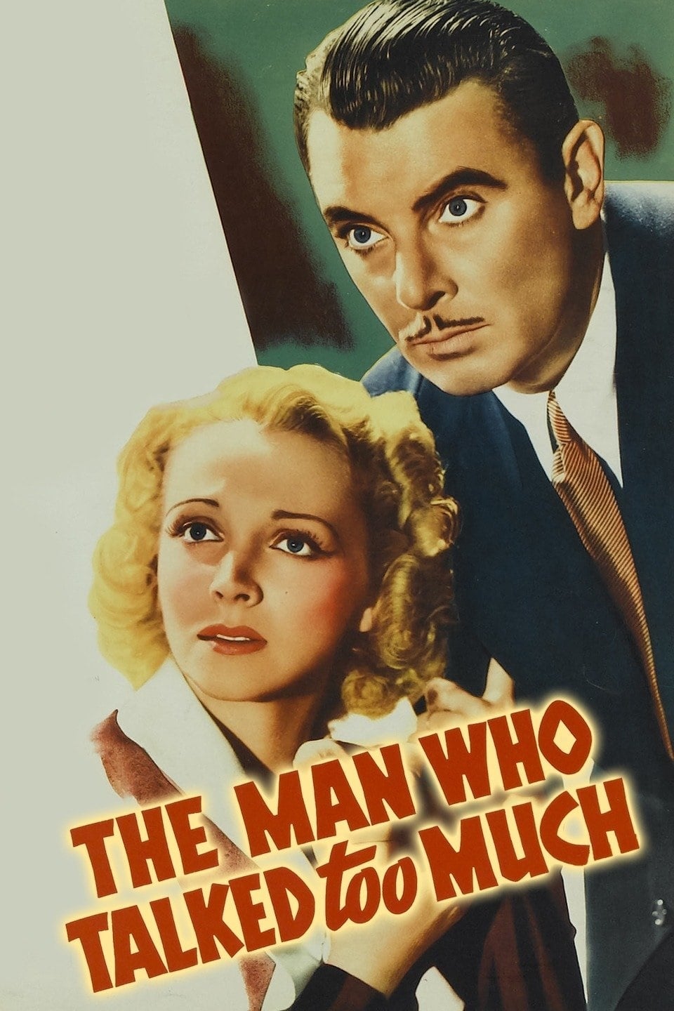 Человек, который говорил слишком много (1940) постер