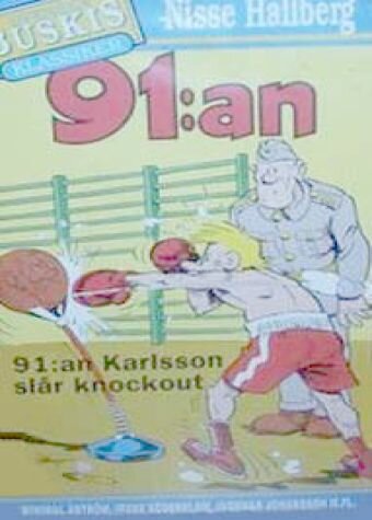 91:an Karlsson slår knockout (1957) постер