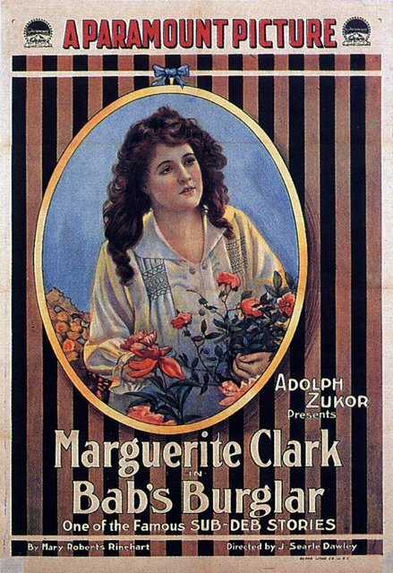 Бэб-взломщик (1917) постер