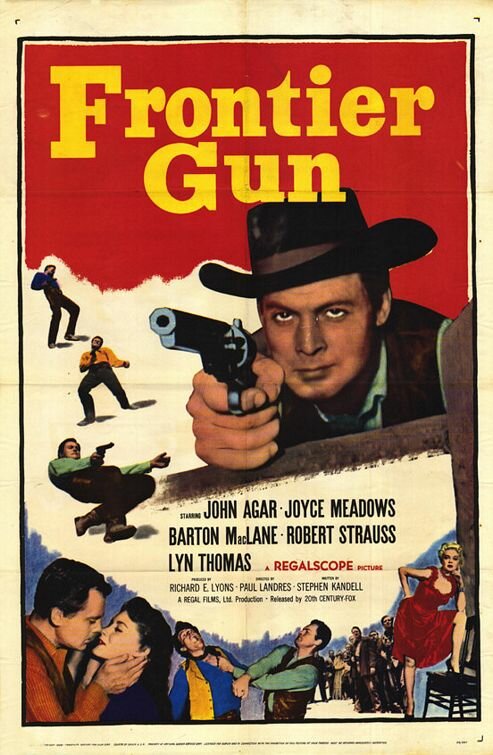 Frontier Gun (1958) постер