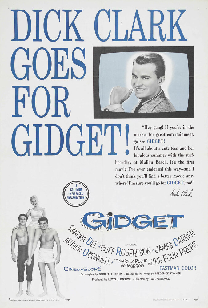 Гиджет (1959) постер