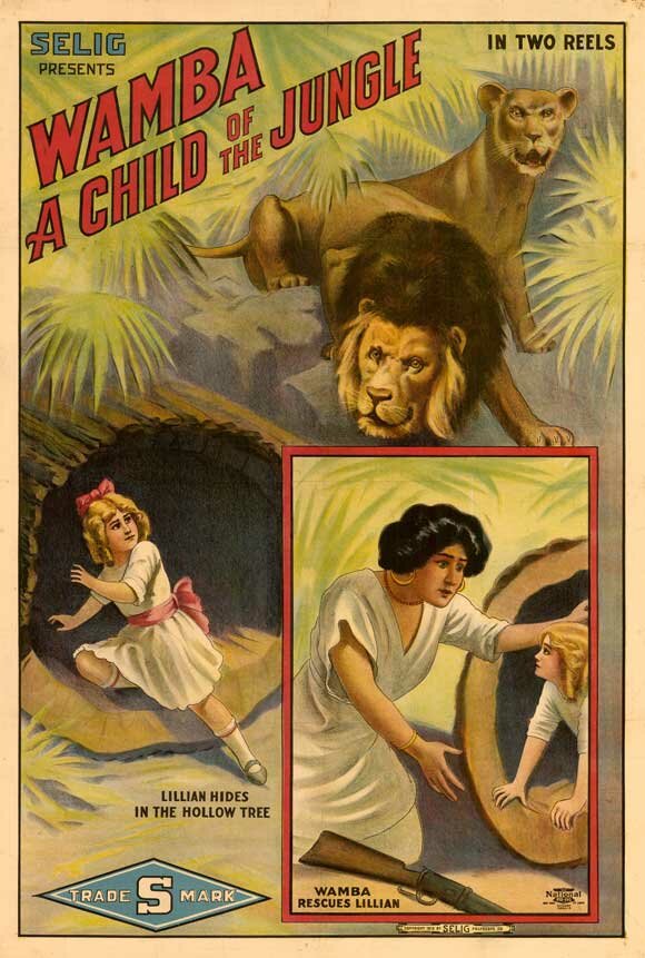 Wamba, a Child of the Jungle (1913) постер