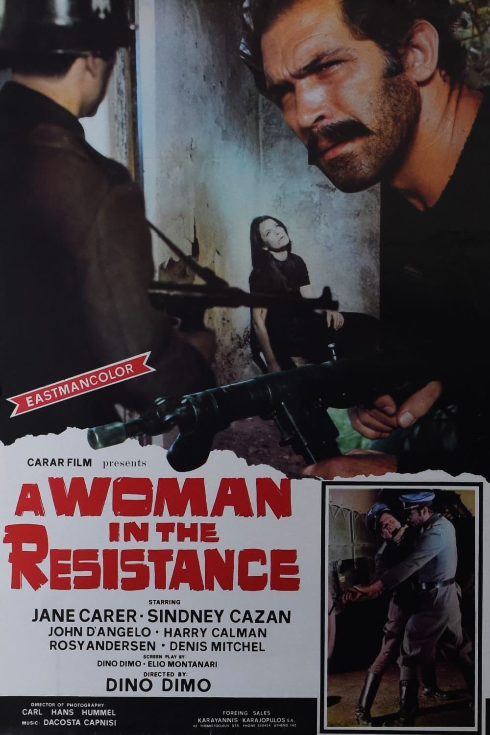 Женщина из сопротивления (1970) постер