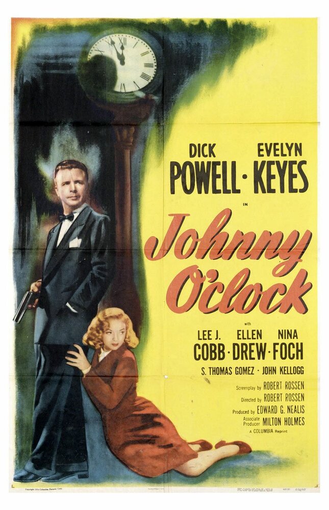 Джонни О'Клок (1947) постер