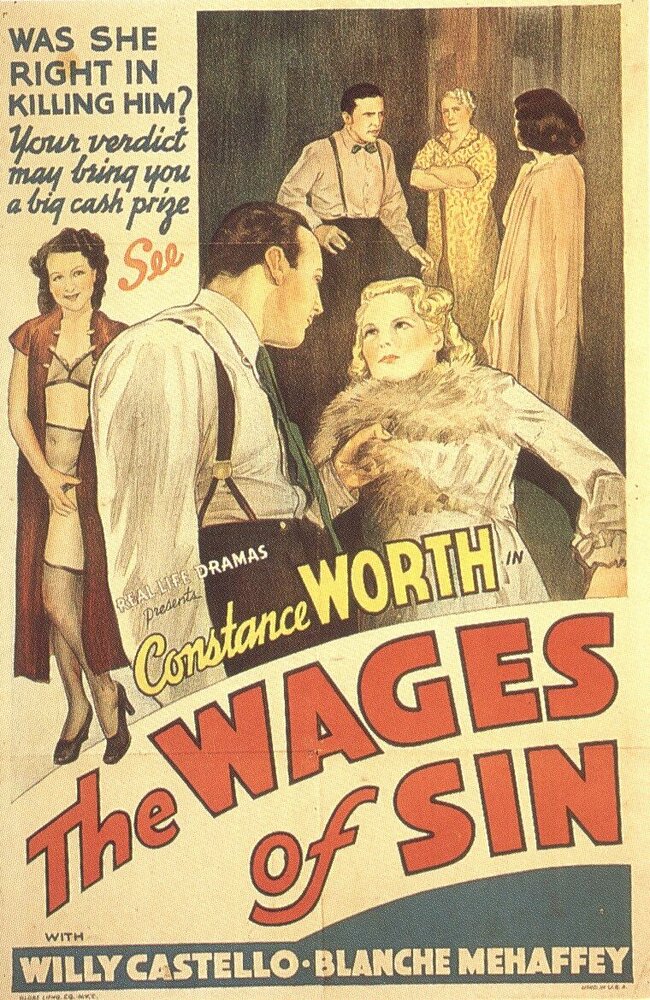 The Wages of Sin (1938) постер