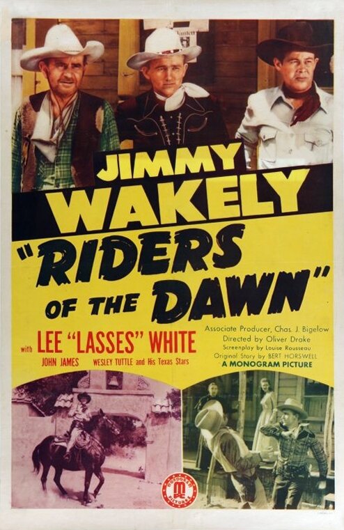 Riders of the Dawn (1945) постер
