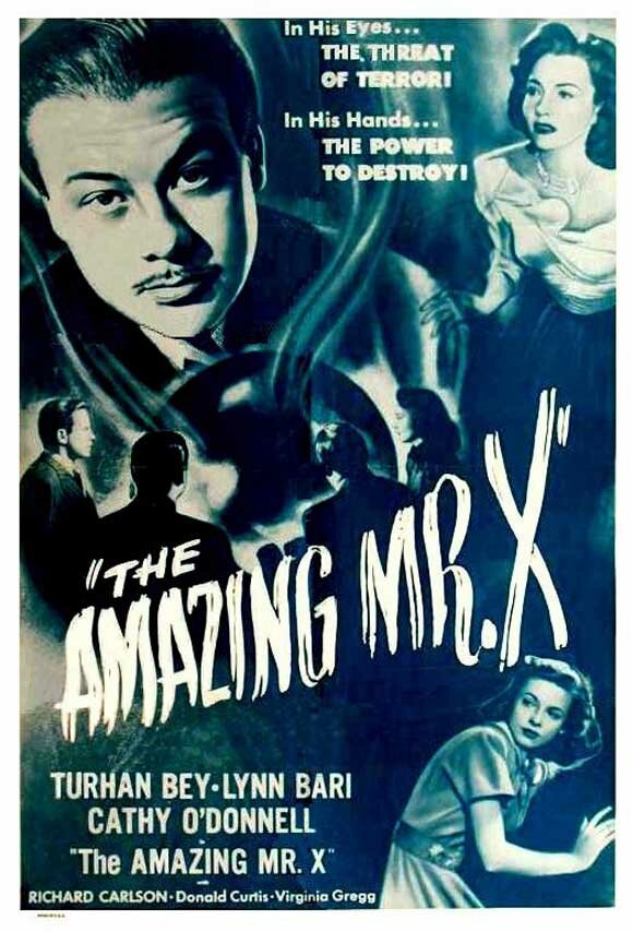Удивительный мистер Икс (1948) постер