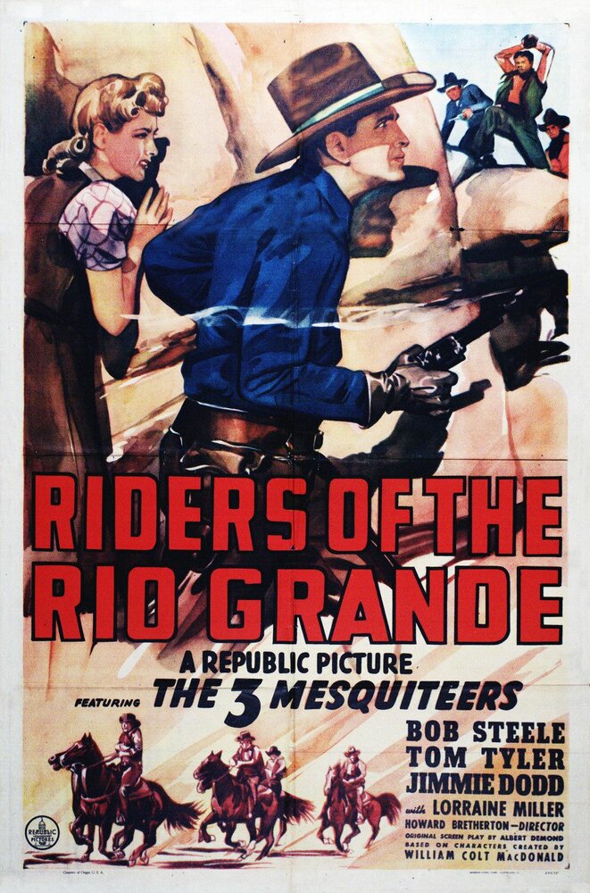Riders of the Rio Grande (1943) постер