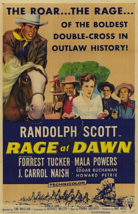 Гнев на рассвете (1955) постер