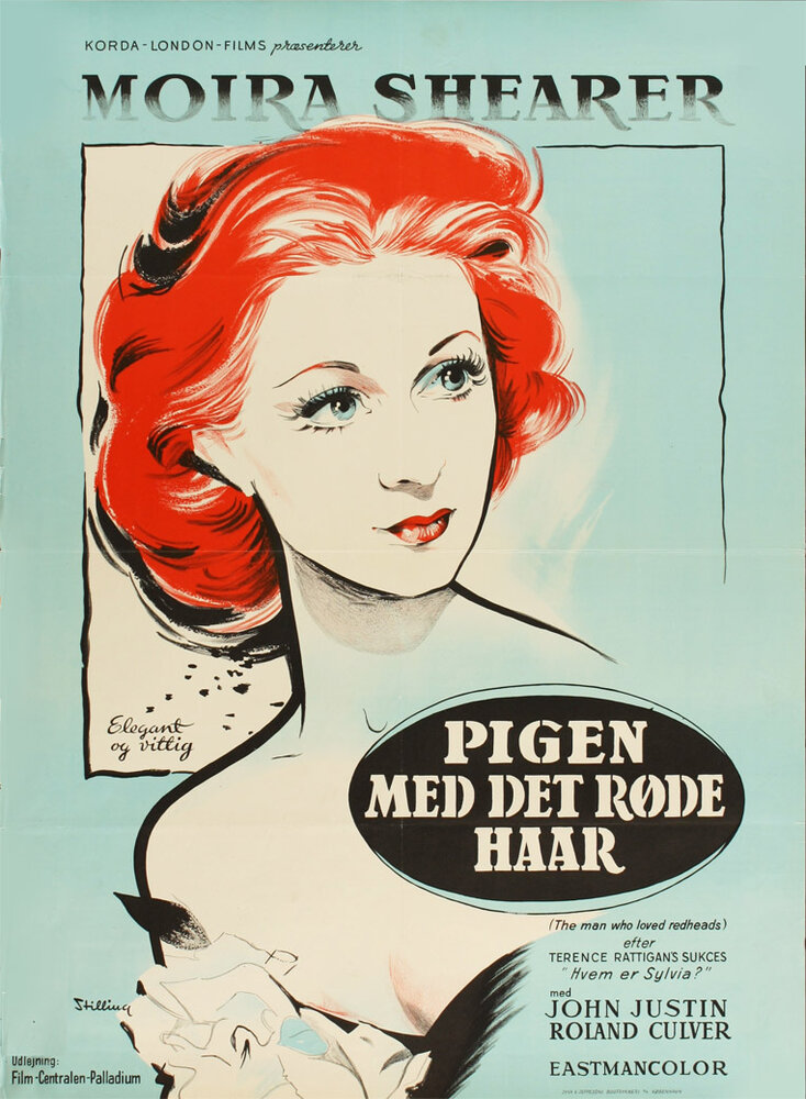 Мужчина, который любил рыжеволосых (1955) постер