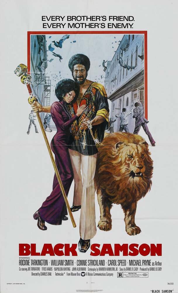 Черный Самсон (1974) постер