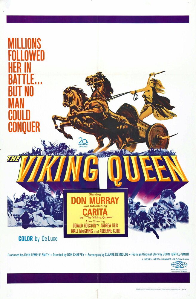 Королева викингов (1967) постер