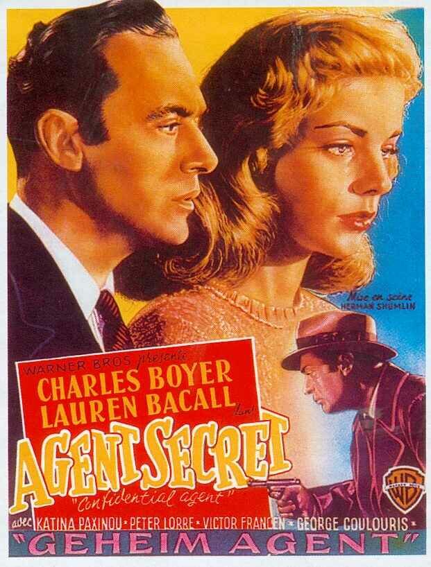 Секретный агент (1945) постер