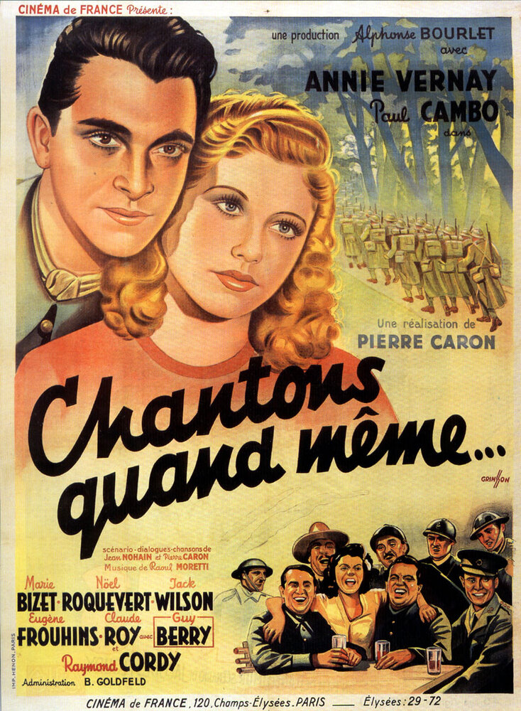 Chantons quand même (1940) постер