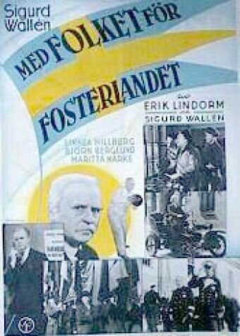 Med folket för fosterlandet (1938) постер