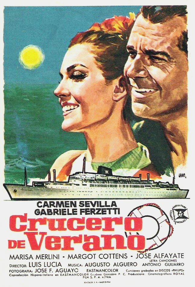 Crucero de verano (1964) постер