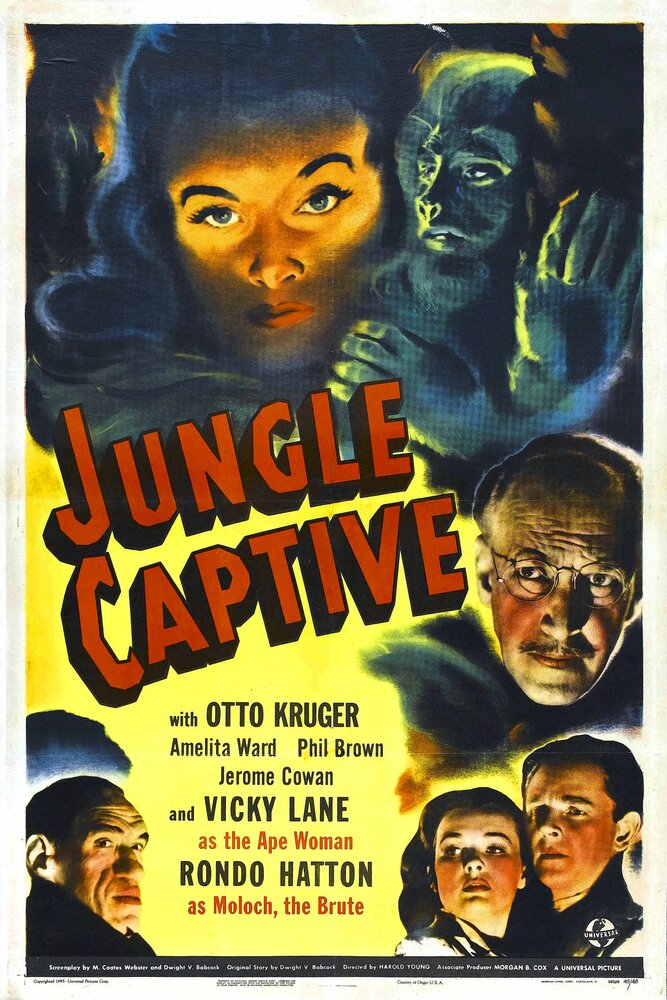 Пленник джунглей (1945) постер