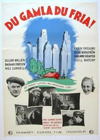 Du gamla du fria! (1938) постер
