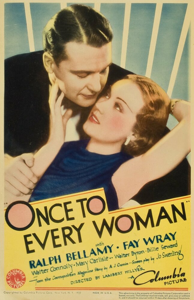 Once to Every Woman (1934) постер