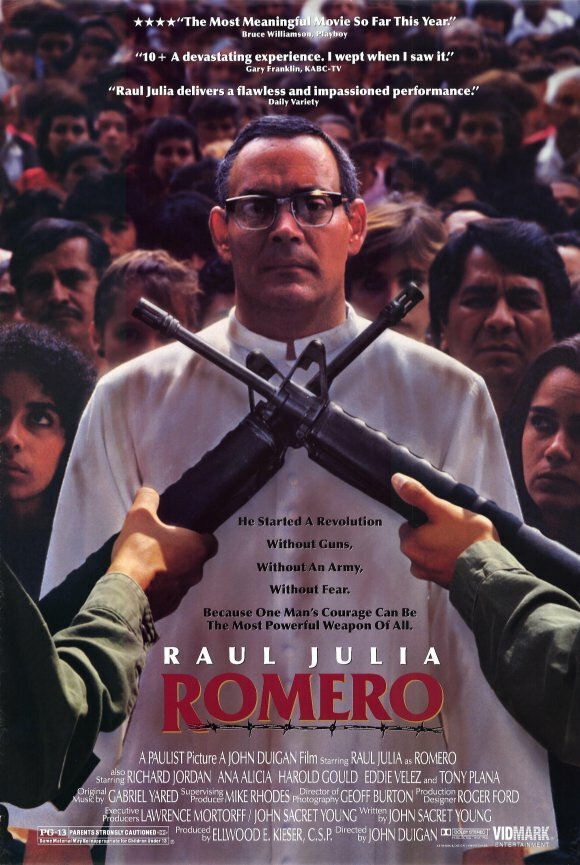 Ромеро (1989) постер