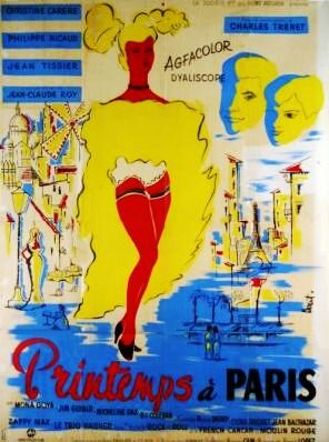 Printemps à Paris (1957) постер
