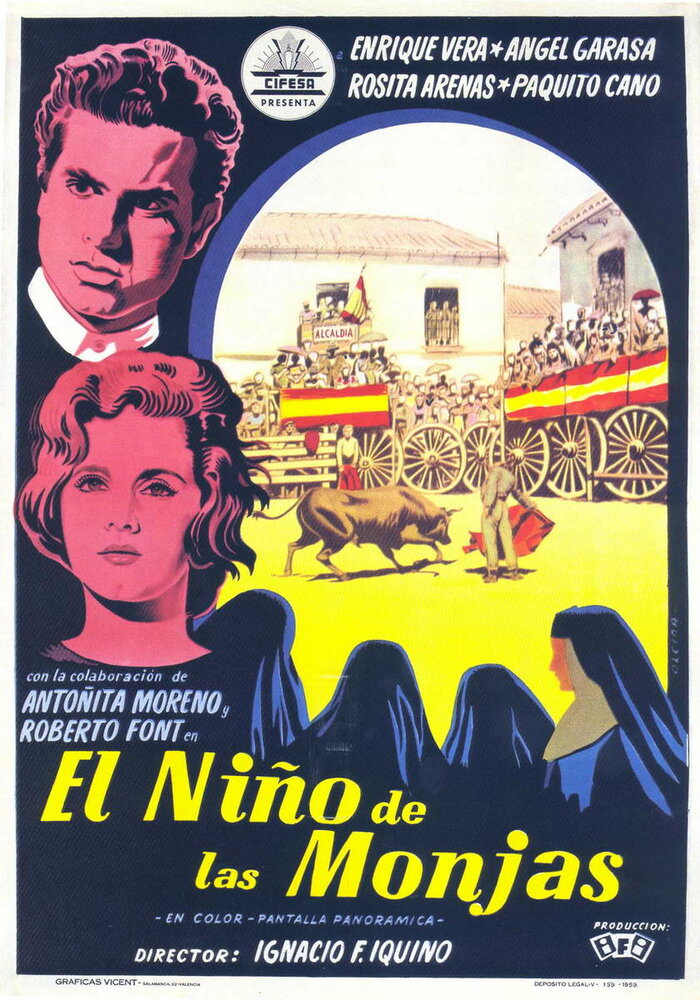 El niño de las monjas (1959) постер