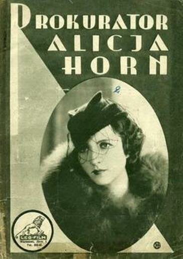 Прокурор Алиция Хорн (1933) постер