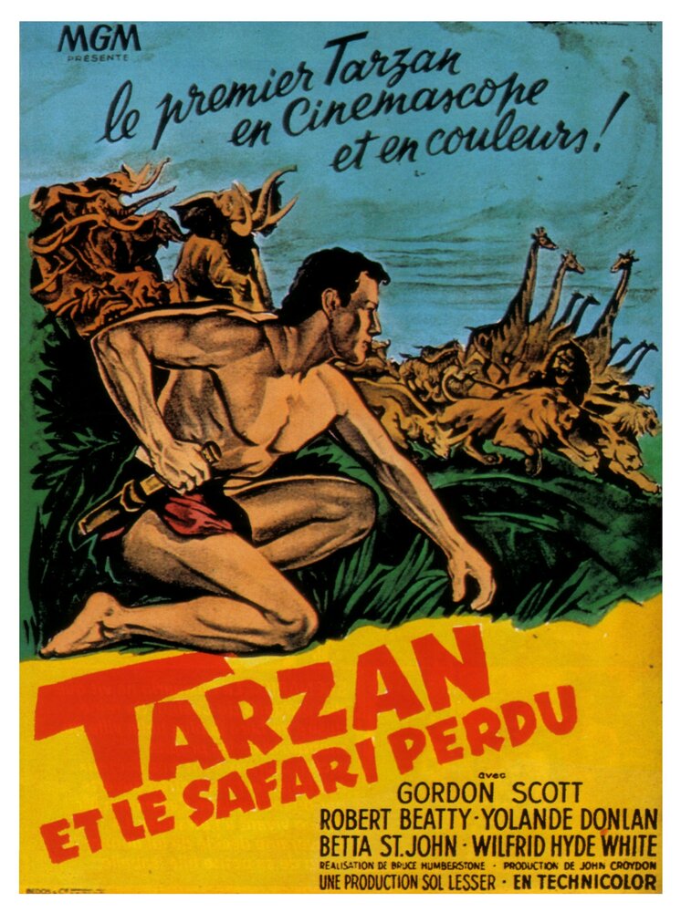 Тарзан и неудачное сафари (1957) постер