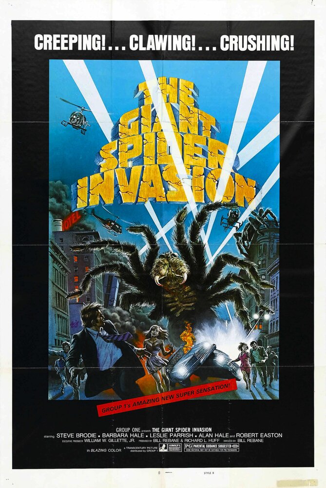 Вторжение гигантских пауков (1975) постер