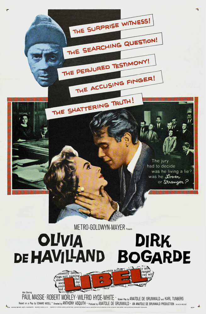 Клевета (1959) постер