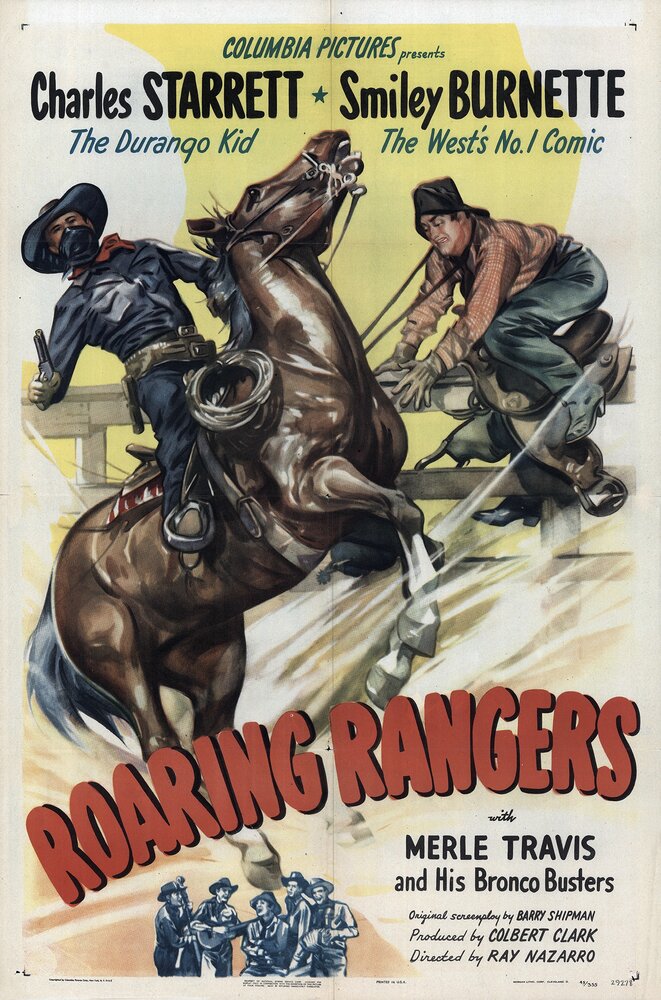 Roaring Rangers (1946) постер