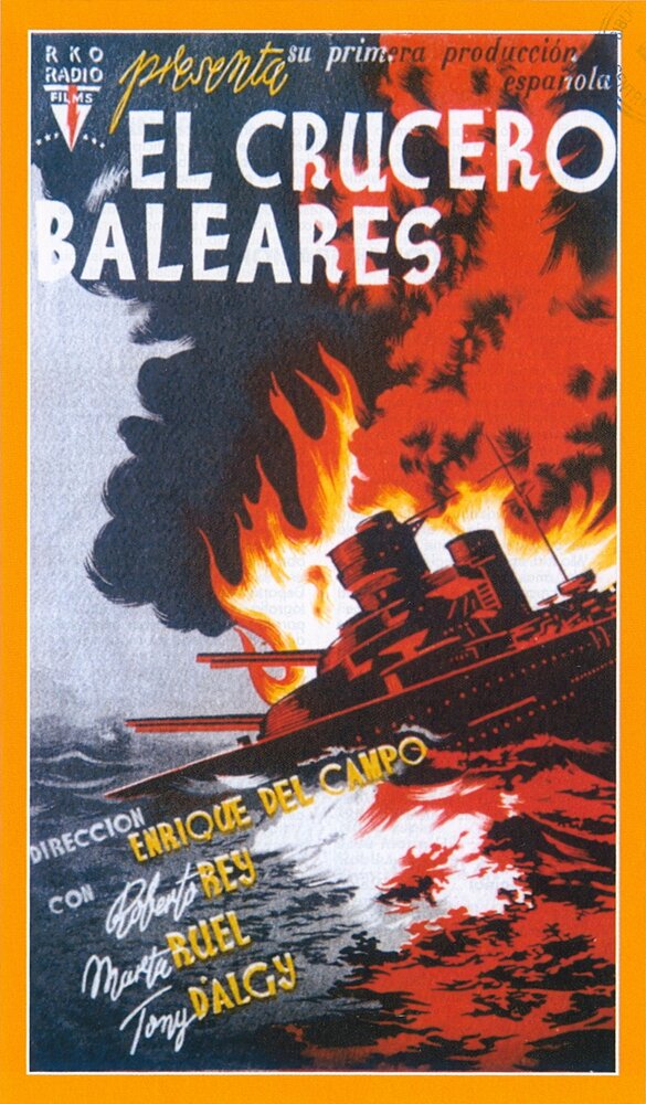 El crucero Baleares (1941) постер