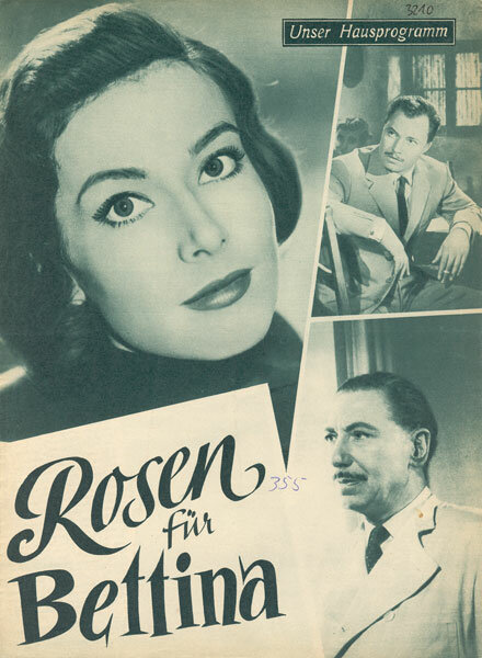 Розы для Беттины (1956) постер