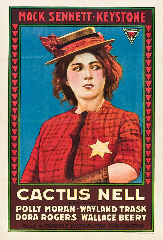 Кактус Нелл (1917) постер