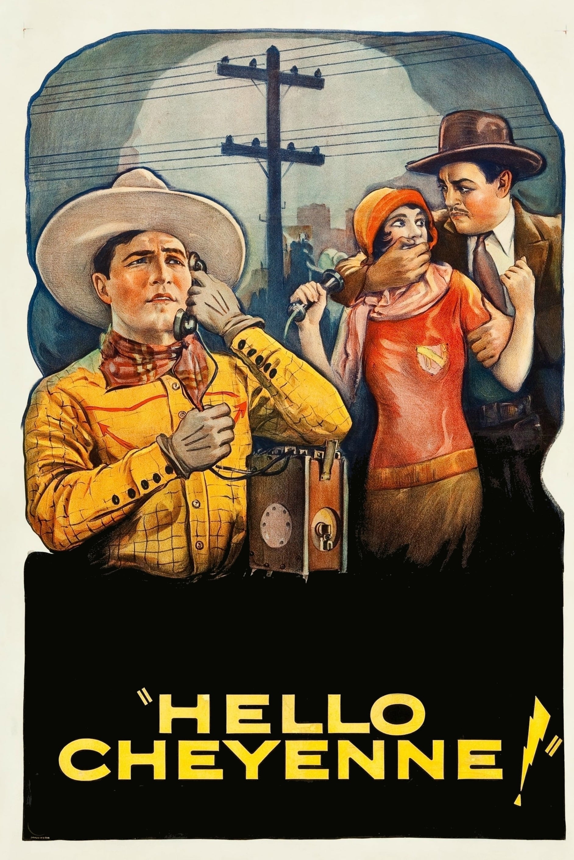 Привет, Чейенн! (1928) постер