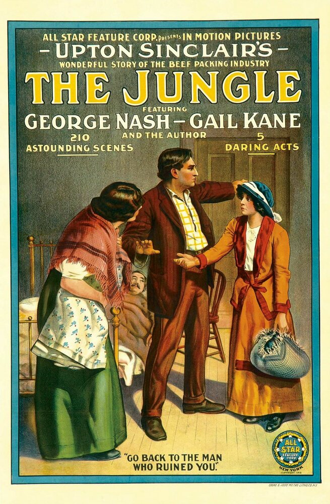 Джунгли (1914) постер