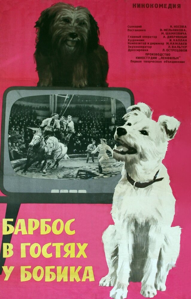 Барбос в гостях у Бобика (1964) постер