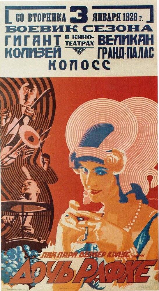 Дочь Рафке (1923) постер